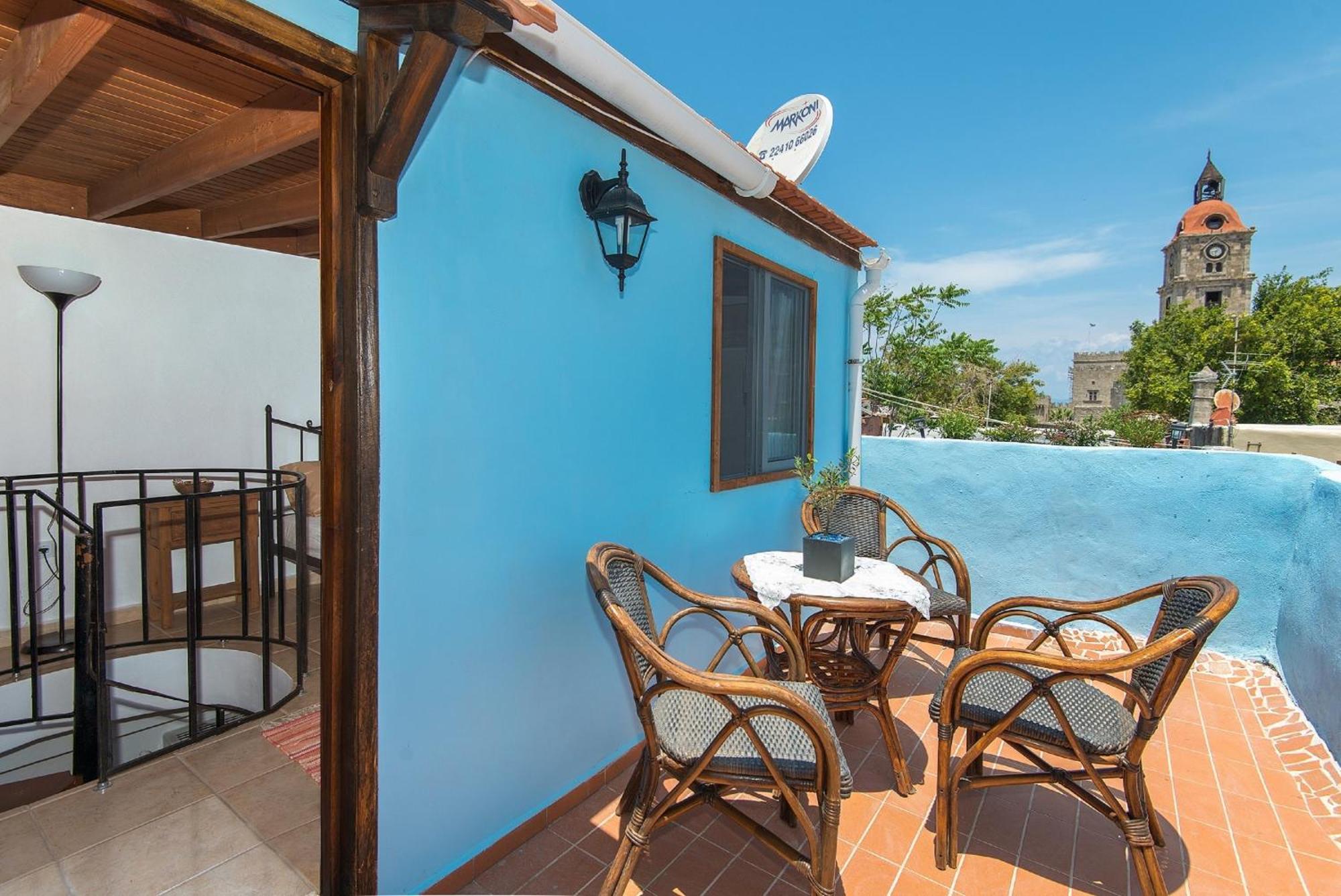 Old Town Roloi House Villa Rhodes City Exterior foto
