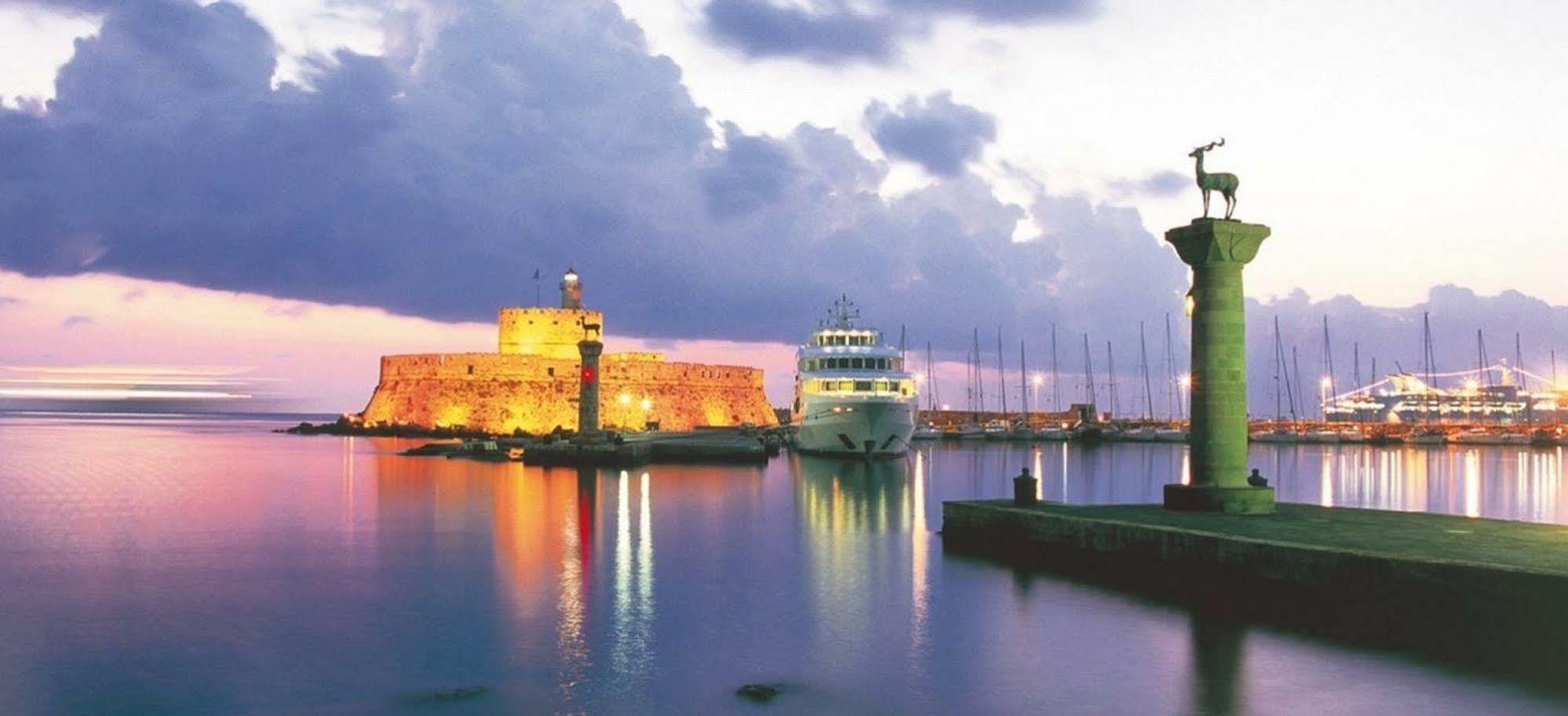 Old Town Roloi House Villa Rhodes City Exterior foto